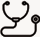 an icon of a stethoscope
