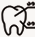 an icon showing a tooth